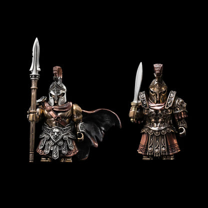 White Bronze & Brass & Copper Spartan Commander Option 06