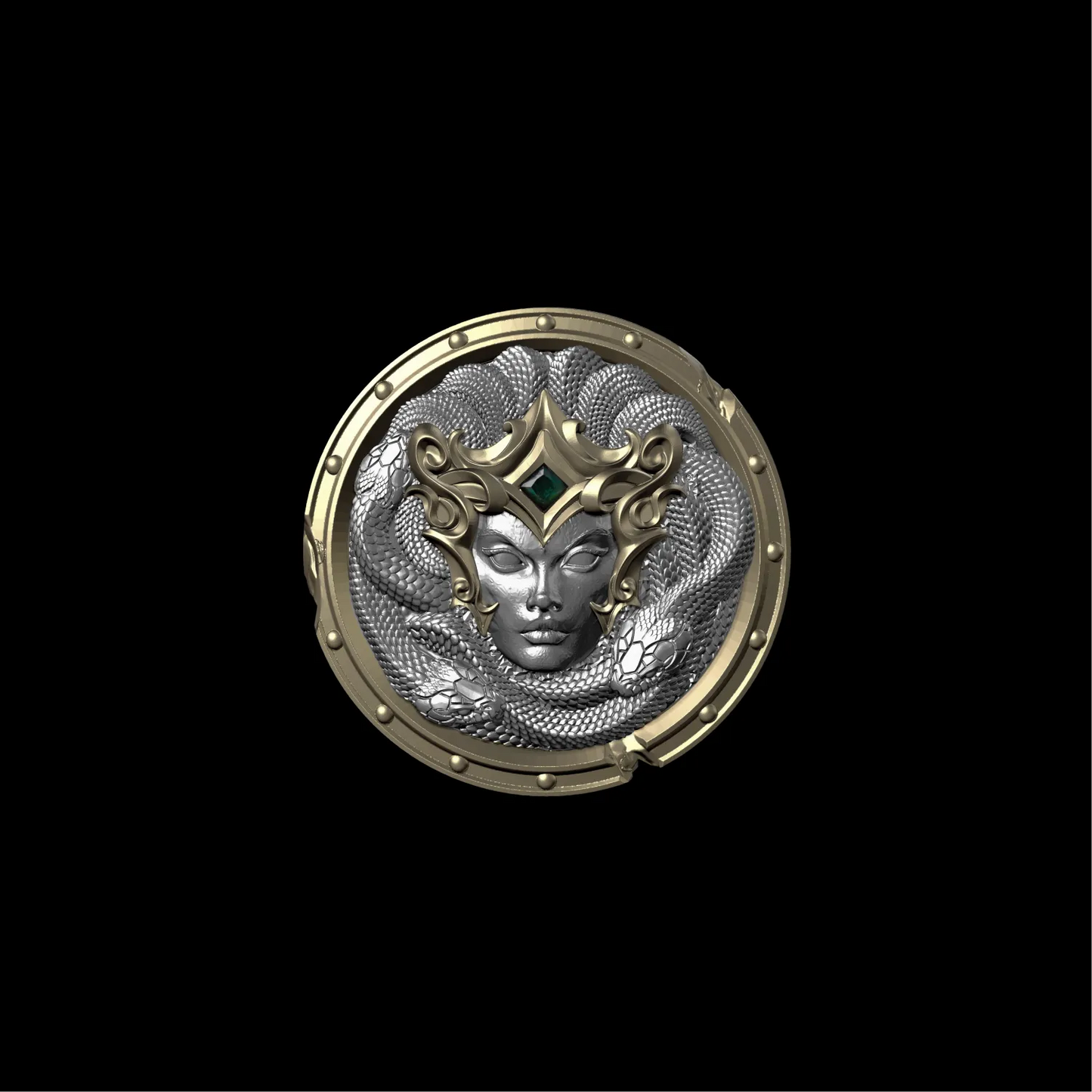 Spartan Dory 14K Gold With Silver Details 03 1