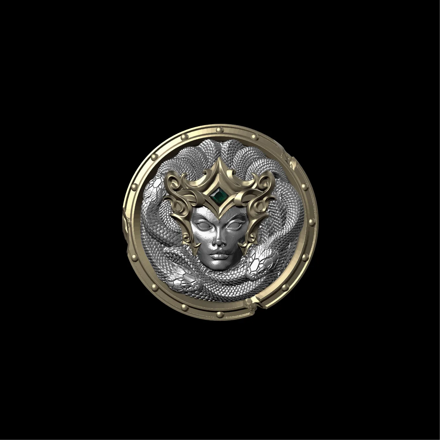 Spartan Dory 14K Gold With Silver Details 03 1