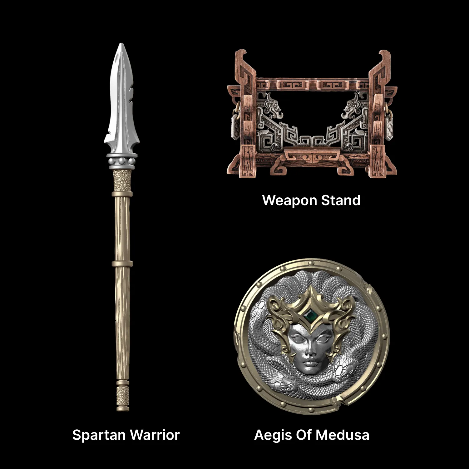 Spartan Dory 14K Gold With Silver Details 03 4