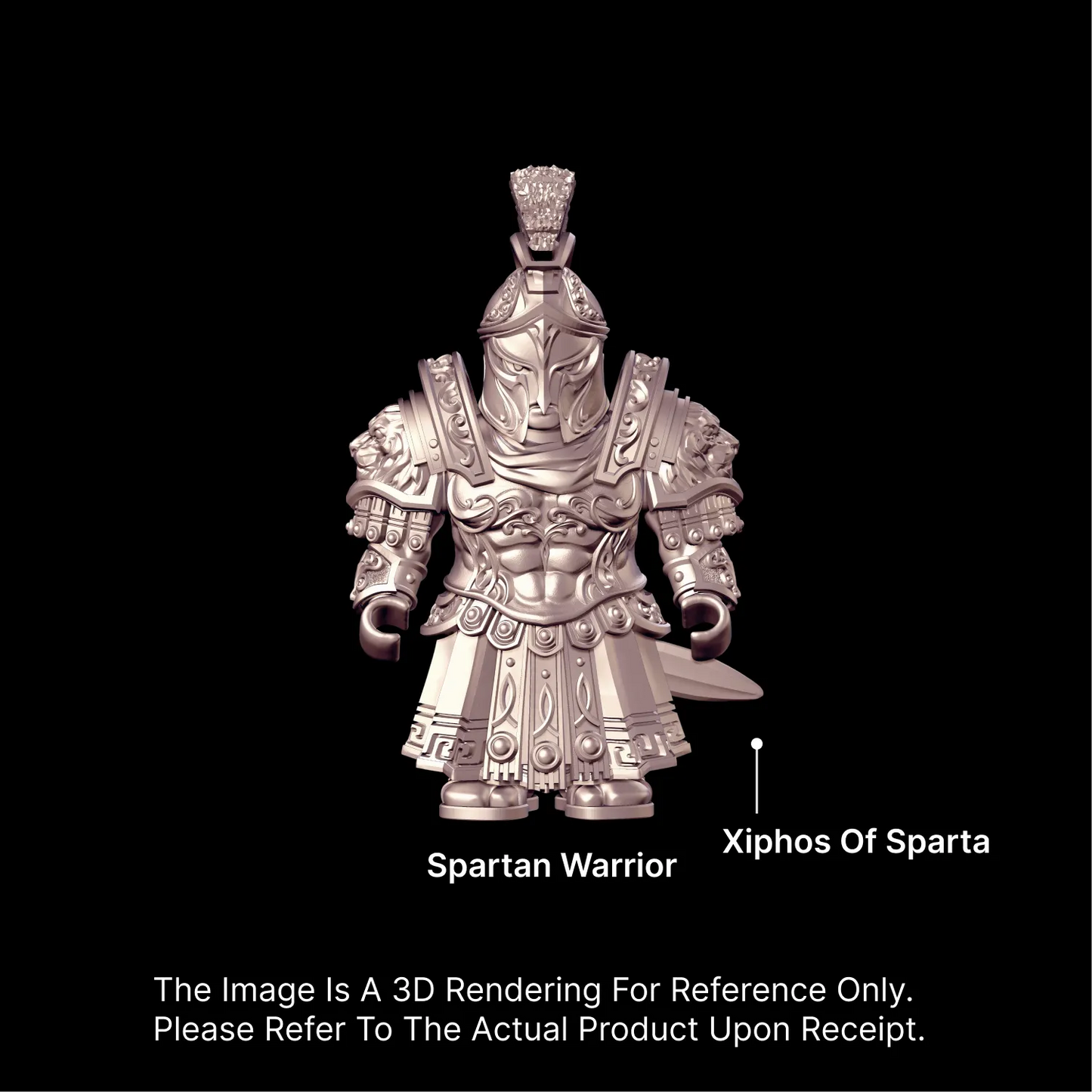 Spartan Warrior 14K Rose Gold Option Details 01