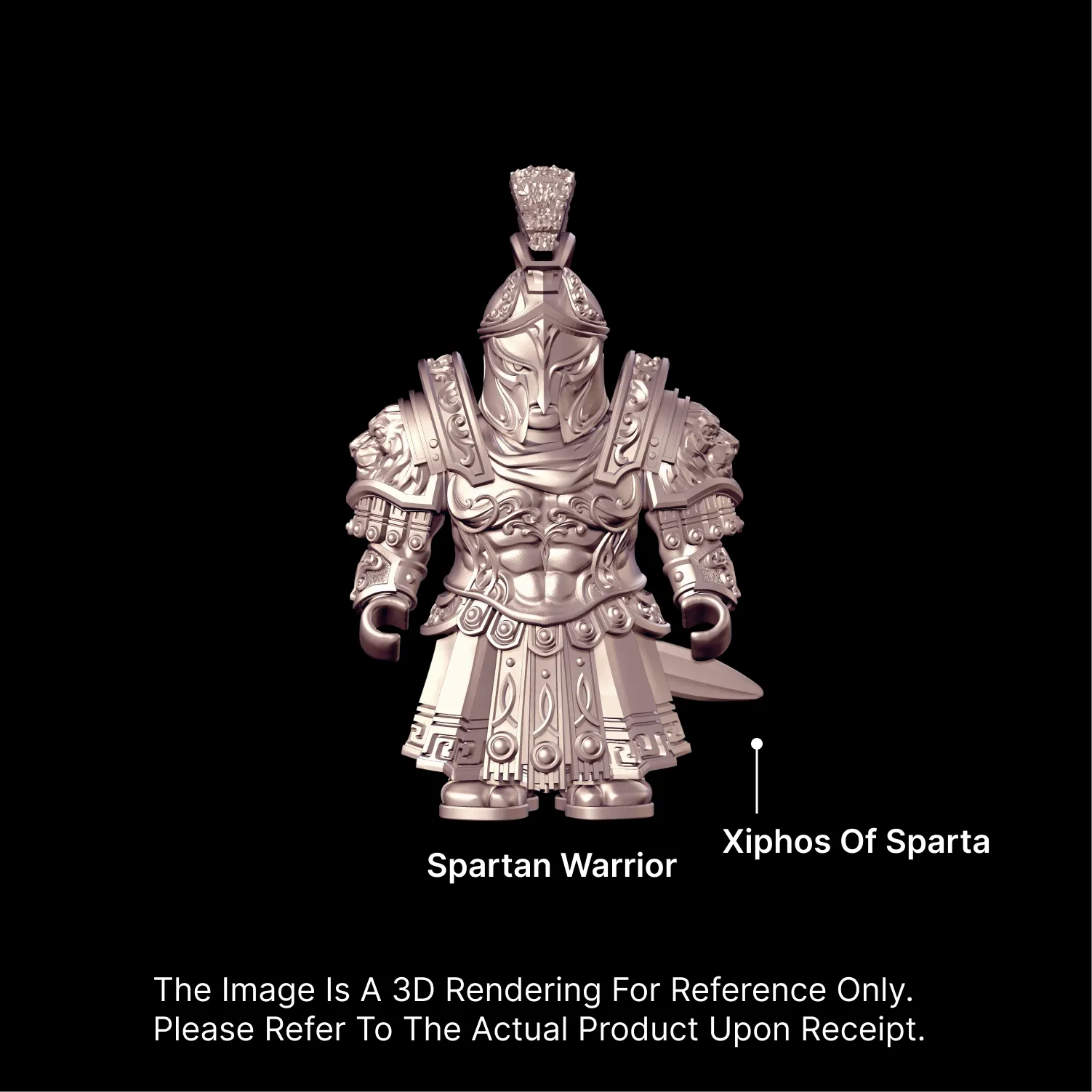 Spartan Warrior 14K Rose Gold Option Details 01