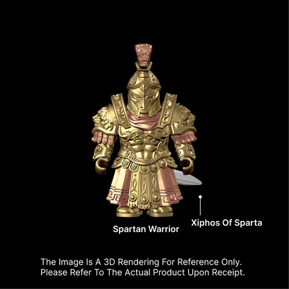 Spartan Warrior 18K Gold With 18K Rose Gold Option Details 01