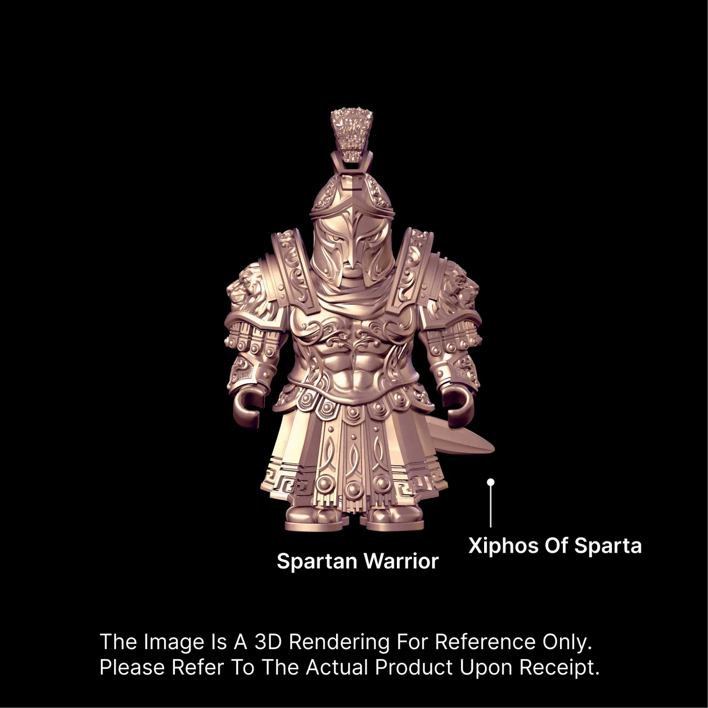 Spartan Warrior 18K Rose Gold Option Details 01