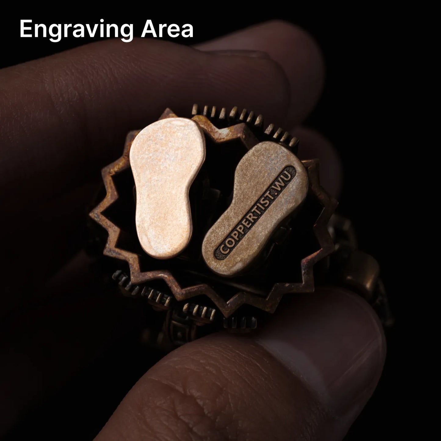 Spartan Warrior Engraving Area