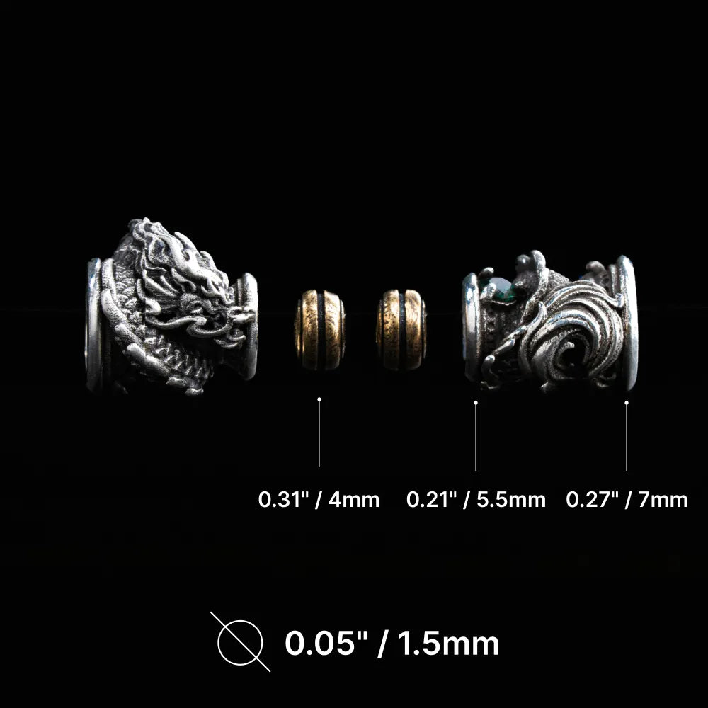 Spiral Dragon Bead Accessory Parameter