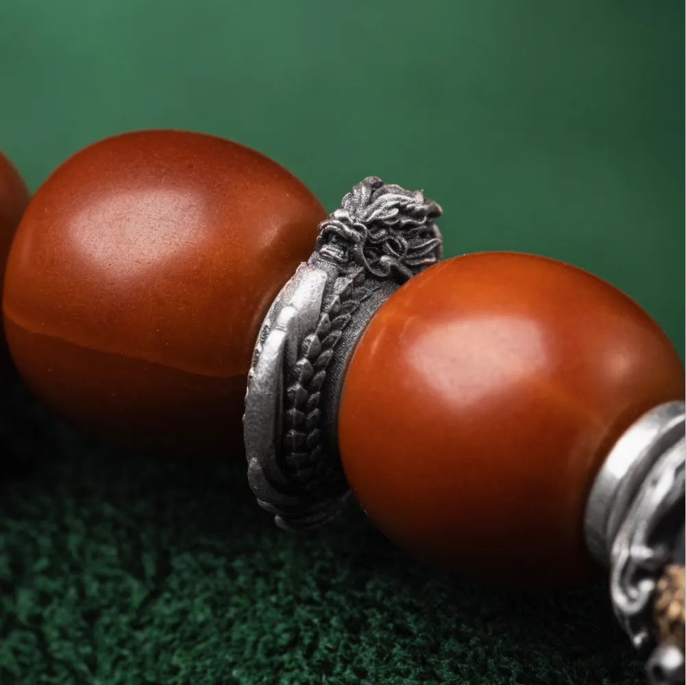 Spiral Dragon Spacer Bead Details05