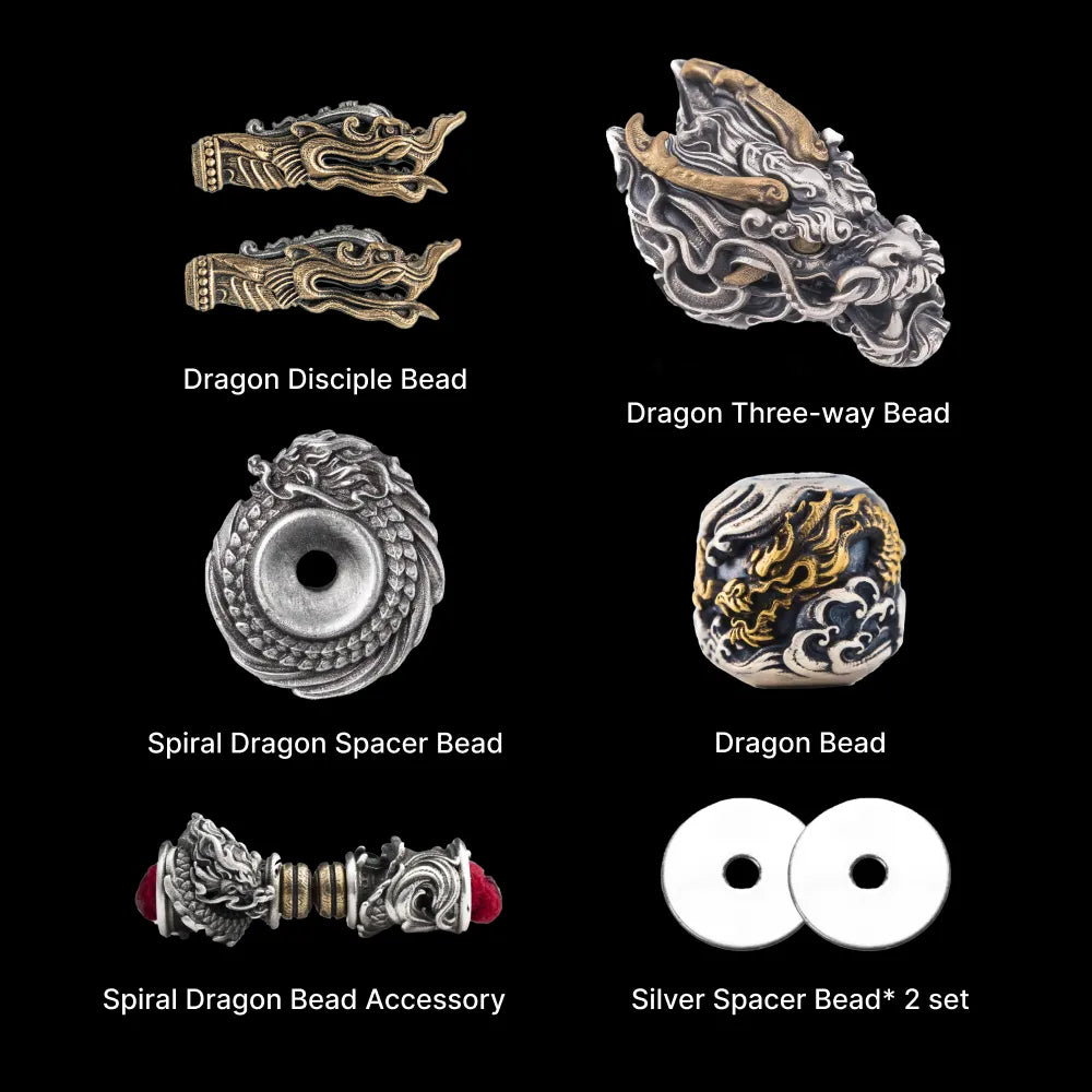 Spiral Dragon Spacer Bead Option Details08