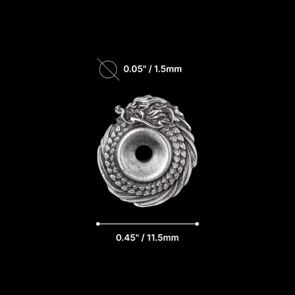 Spiral Dragon Spacer Bead Parameters