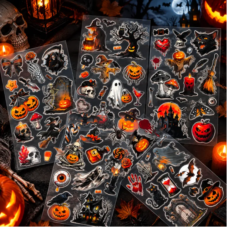 Spooky Sticker Set