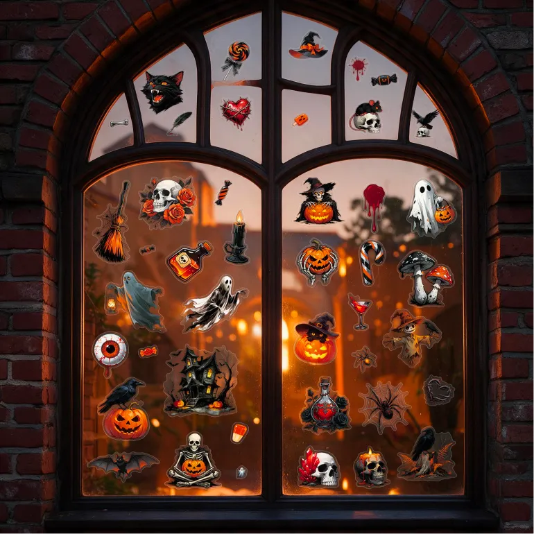 Spooky Sticker Set