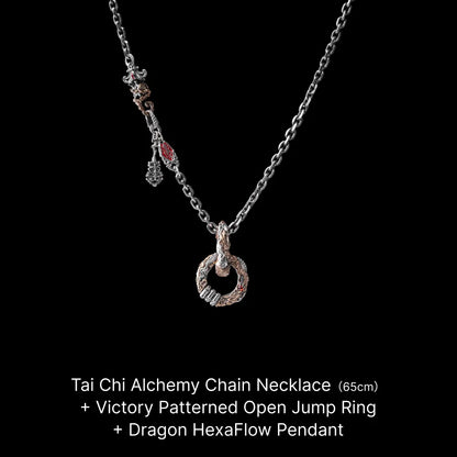 Tai Chi Alchemy Chain Necklace - 5mm