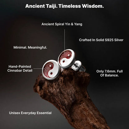 Taiji Stud Earrings Details 03