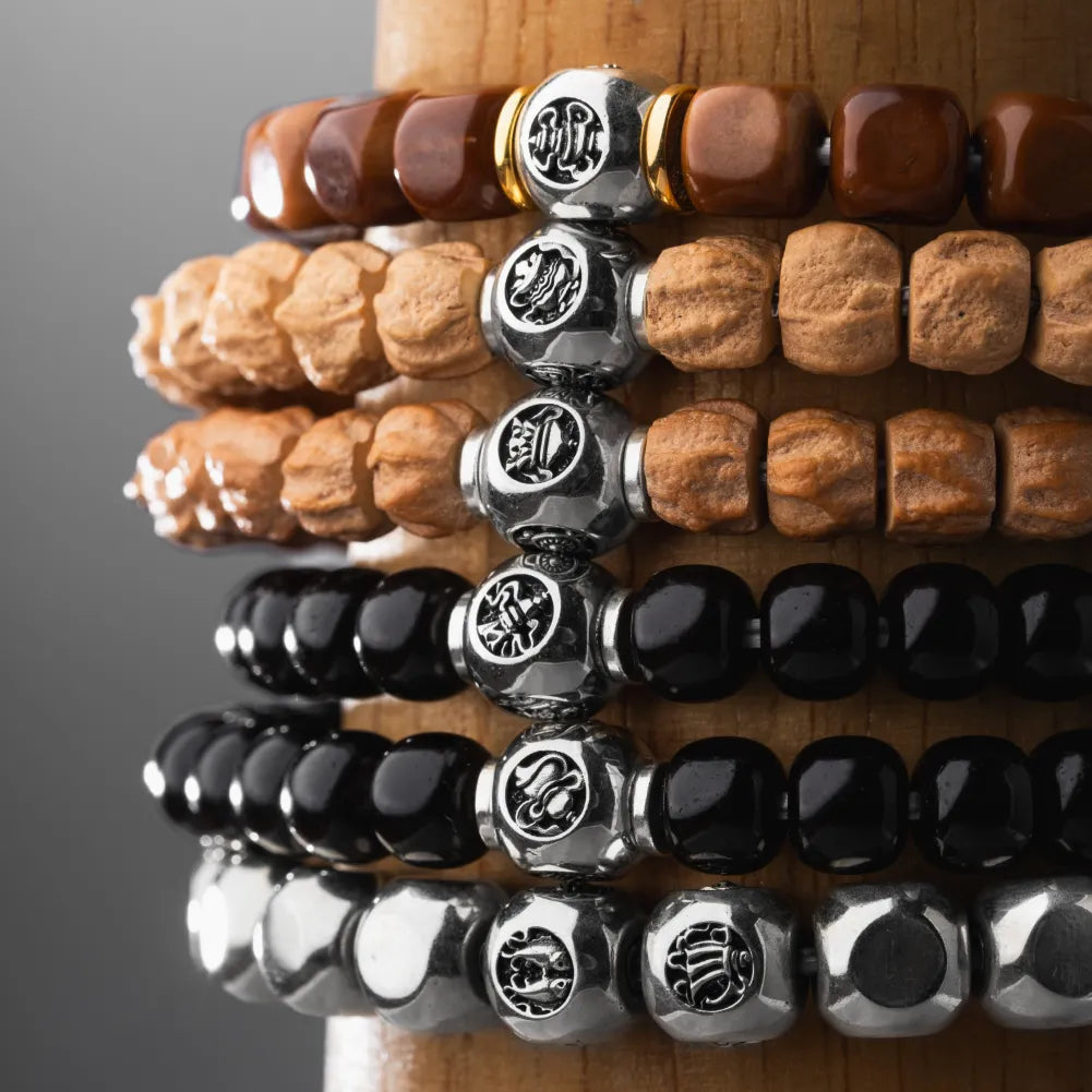 Taoist Eight Treasures Beads Details 09