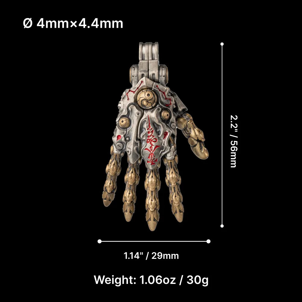 Taoist Mechanical Hand Pendant