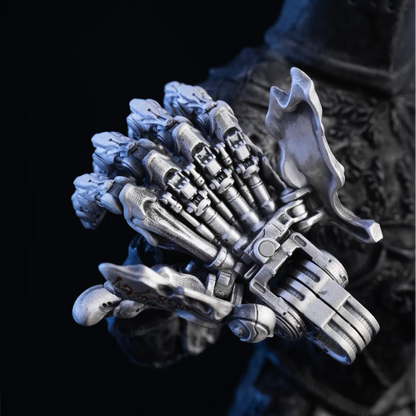 Taoist Mechanical Hand Pendant v80 details 03