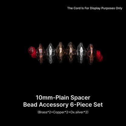 Taoist Silver Chip Spacer