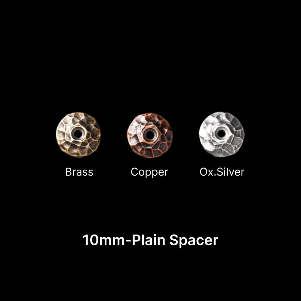 Taoist Silver Chip Spacer