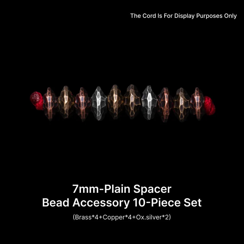 Taoist Silver Chip Spacer