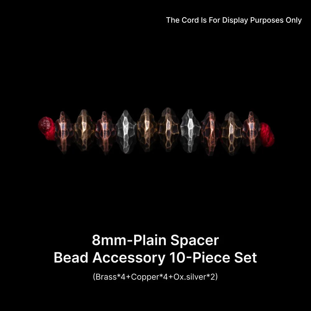 Taoist Silver Chip Spacer