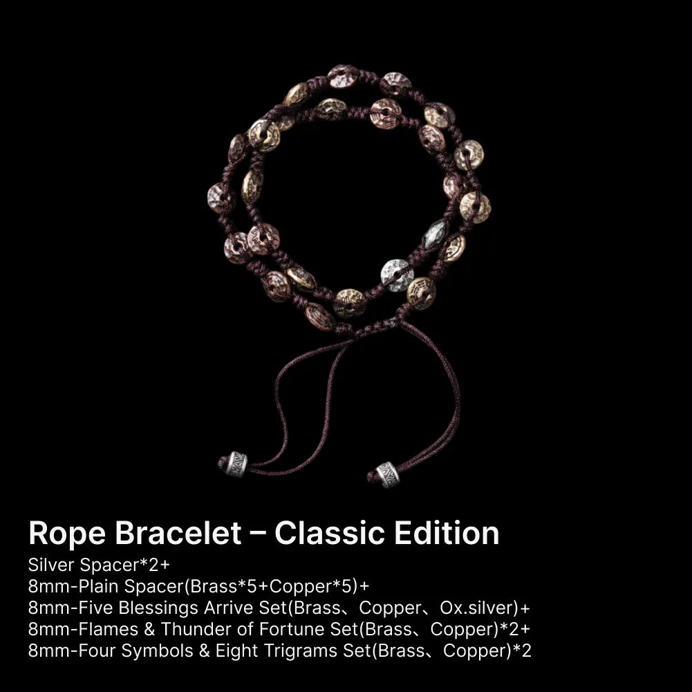 Taoist Silver Chip Spacer