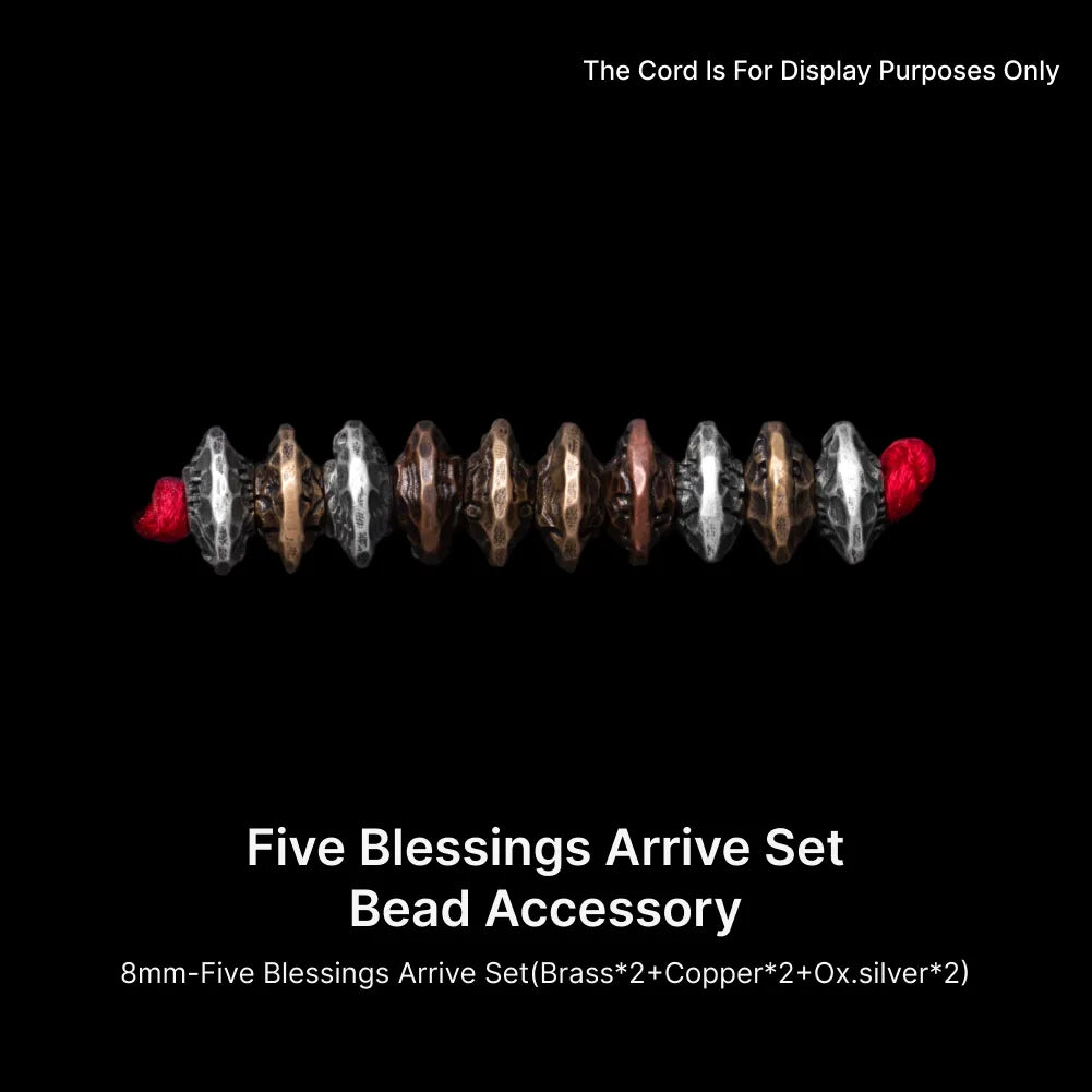 Taoist Silver Chip Spacer