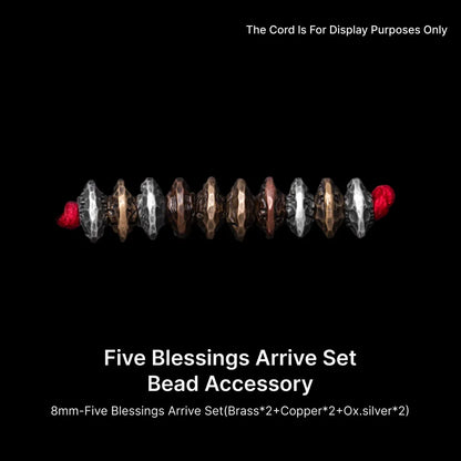 Taoist Silver Chip Spacer