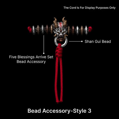 Taoist Silver Chip Spacer