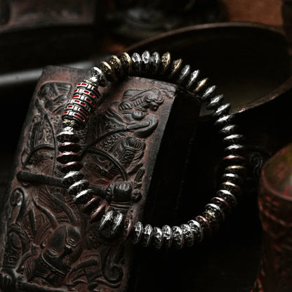 Taoist Silver Chip Spacer