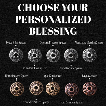 Taoist Silver Chip Spacer