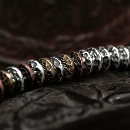 Taoist Silver Chip Spacer