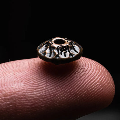 Taoist Silver Chip Spacer