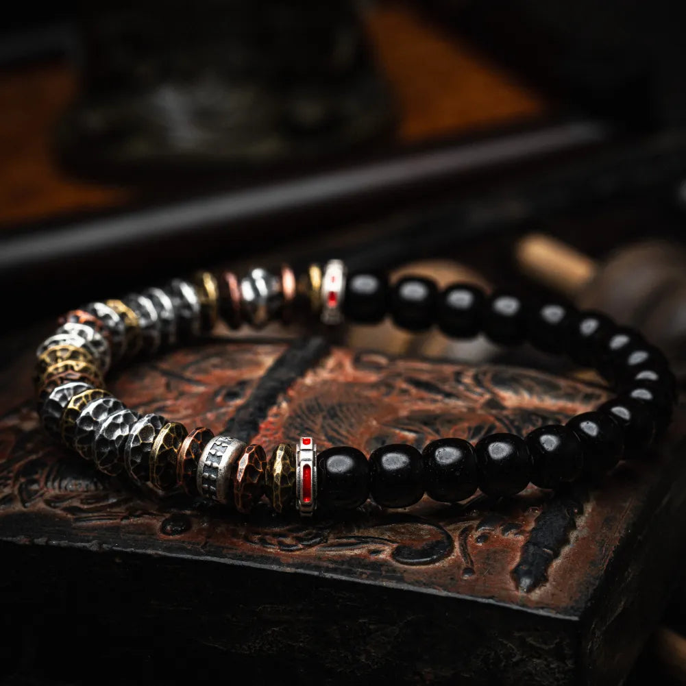 Taoist Silver Chip Spacer