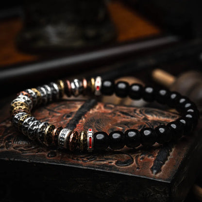 Taoist Silver Chip Spacer