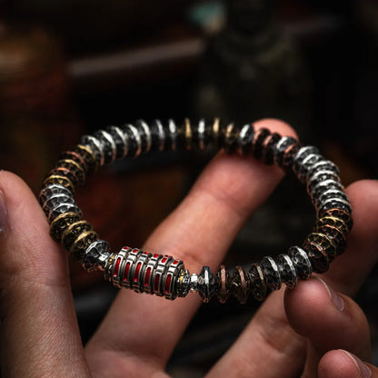 Taoist Silver Chip Spacer