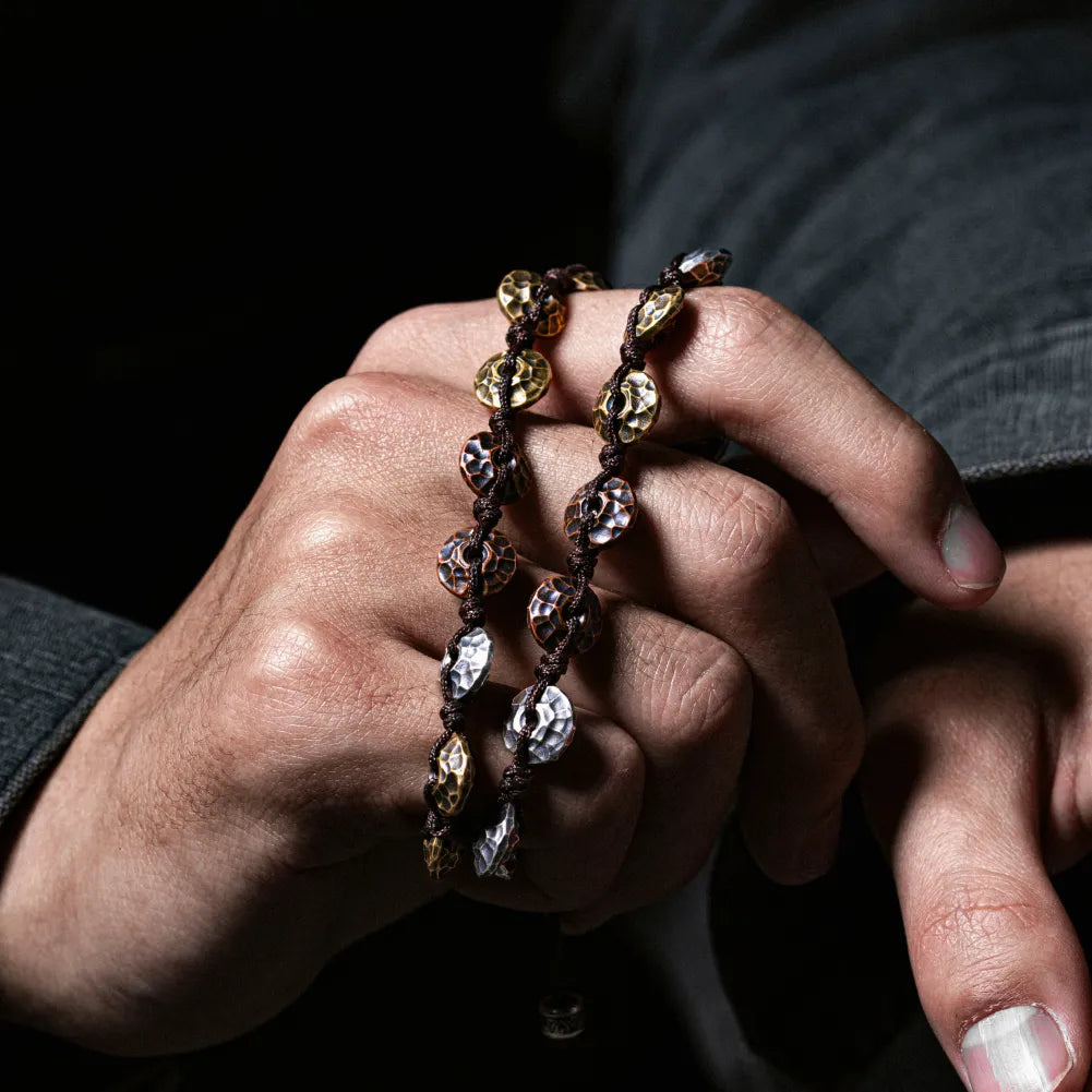 Taoist Silver Chip Spacer