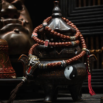 Taoist Silver Chip Spacer