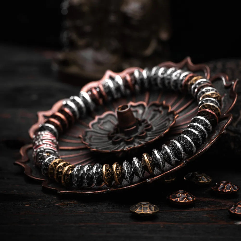 Taoist Silver Chip Spacer