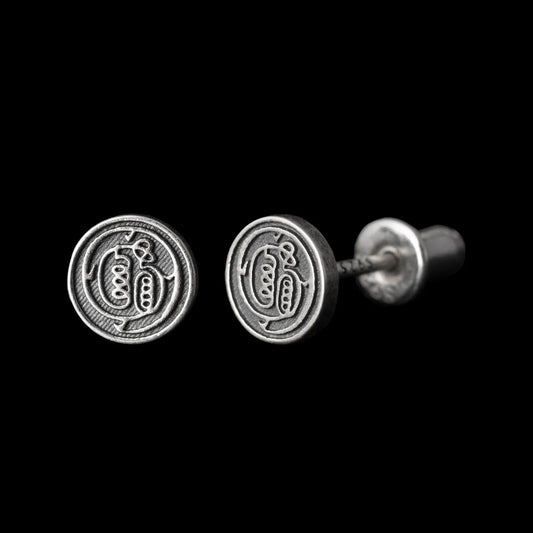 Taoist Stud Earrings 08