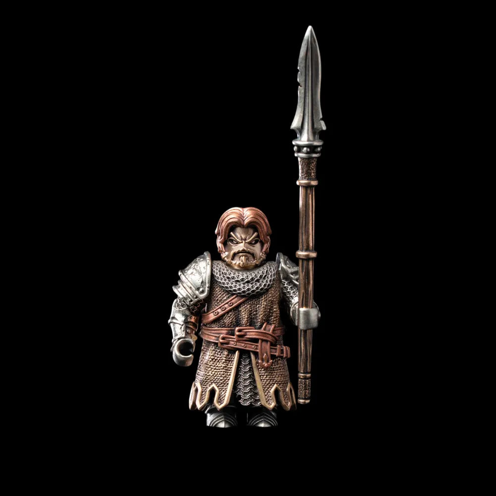 The Unnamed Medieval Infantry Veteran Mercenary black background product view