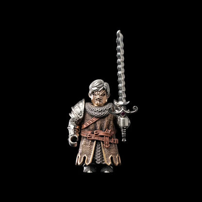 The Unnamed Medieval Infantry Young Swordsman black background product view