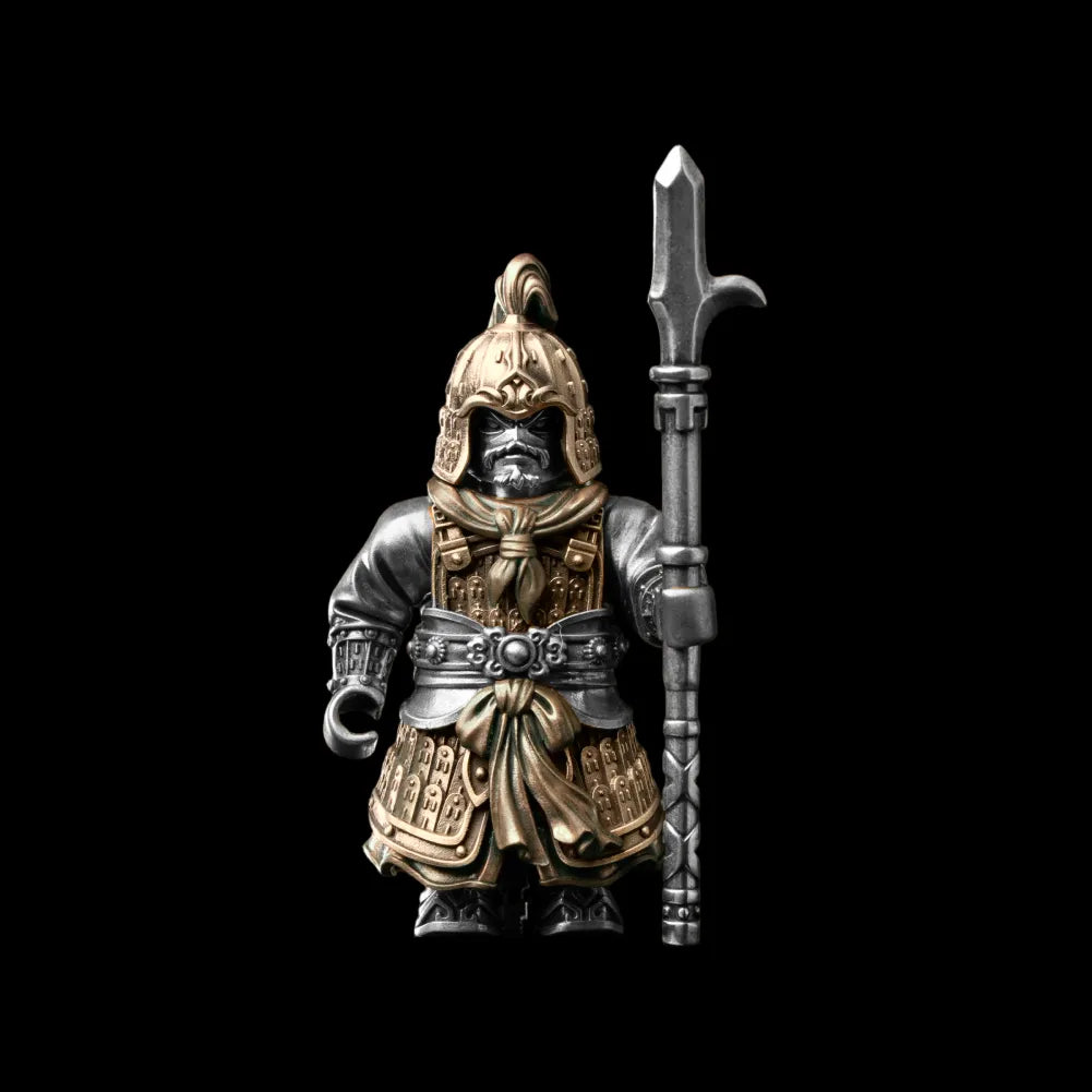 The Unnamed Song Infantry Brass White Bronze Heavy Infantry Custom Black Background