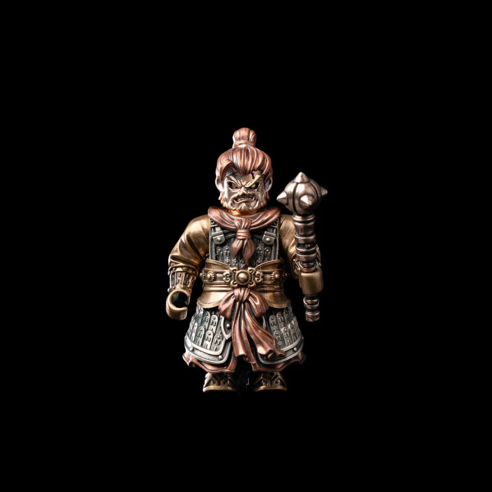 The Unnamed Song Infantry White Bronze Brass Copper Valiant Soldier Black Background