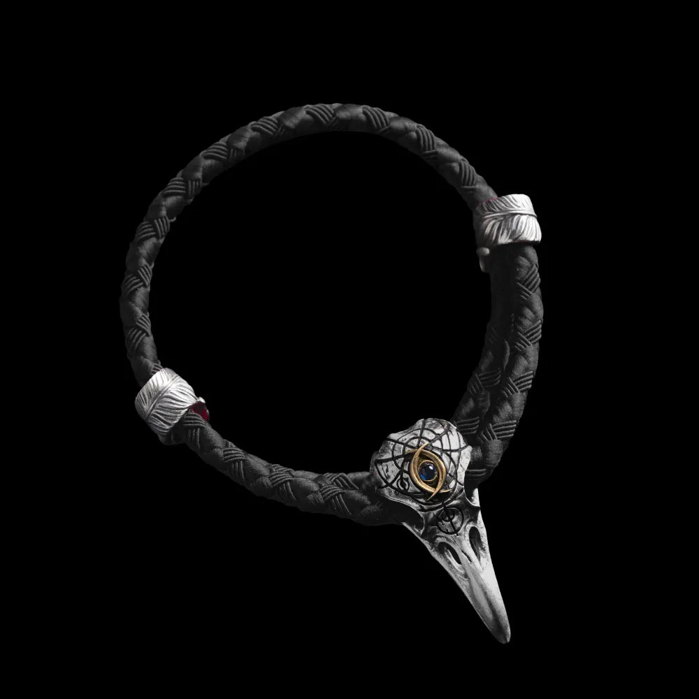 Three-Eyed Raven Rope Bracelet