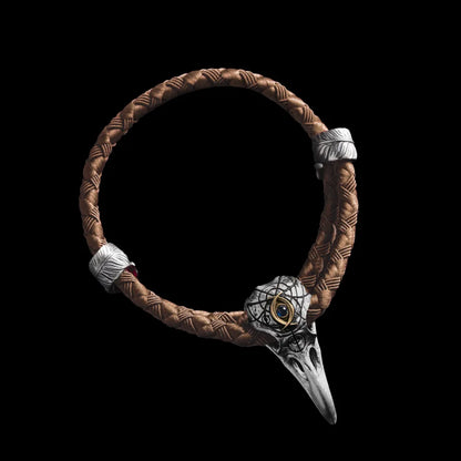 Three-Eyed Raven Rope Bracelet