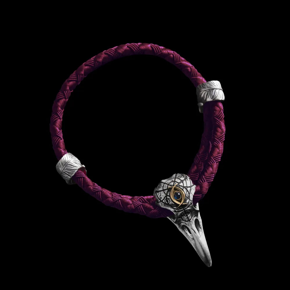 Three-Eyed Raven Rope Bracelet