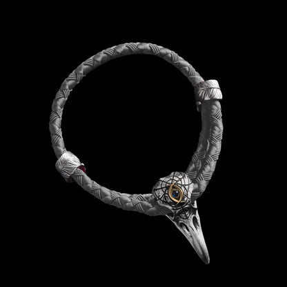 Three-Eyed Raven Rope Bracelet