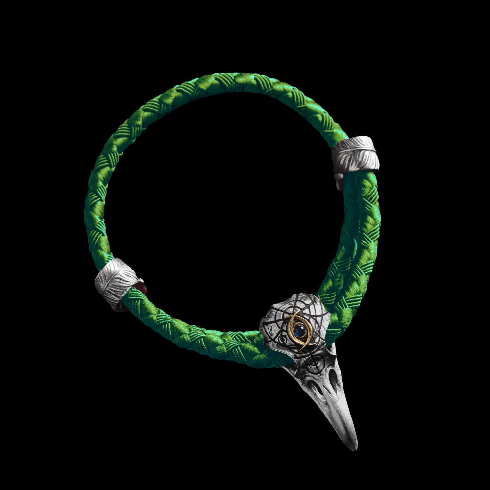 Three-Eyed Raven Rope Bracelet
