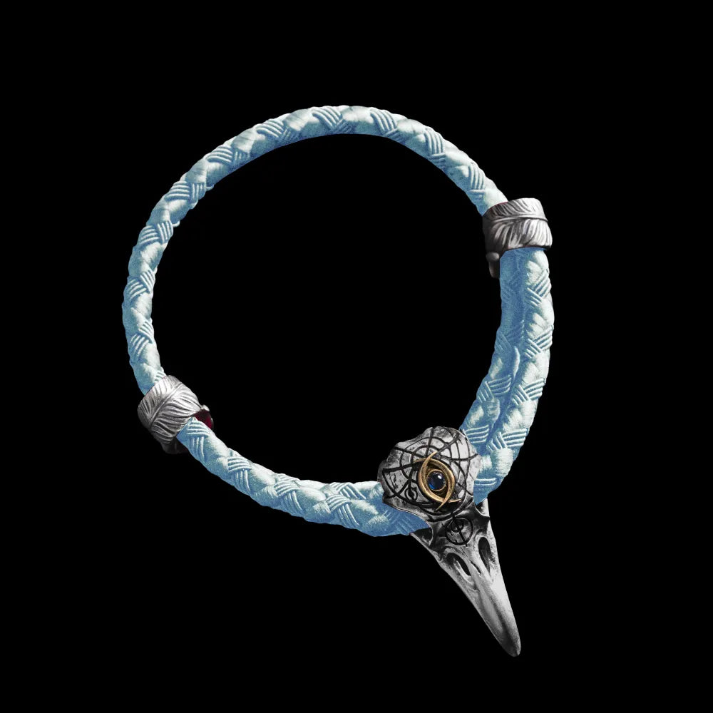 Three-Eyed Raven Rope Bracelet