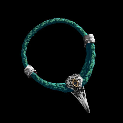 Three-Eyed Raven Rope Bracelet